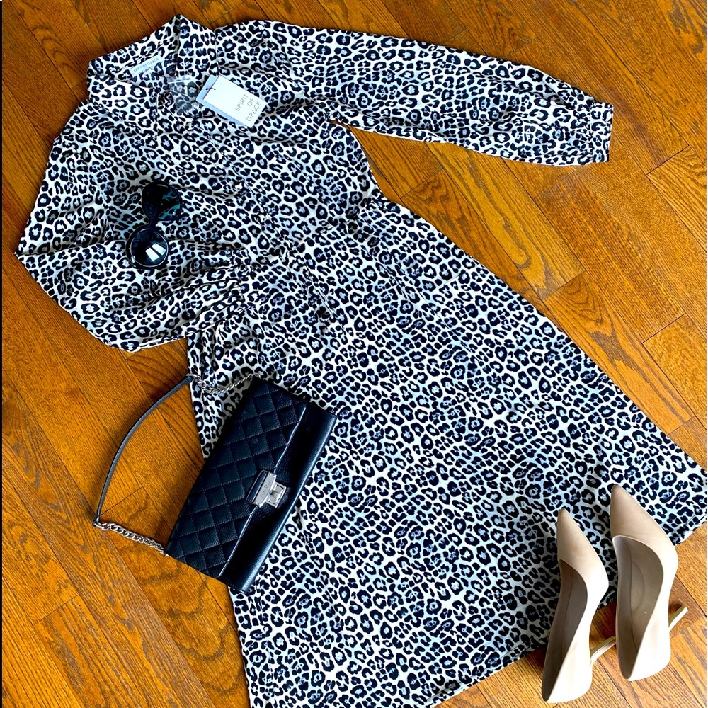 Women’s animal print dress